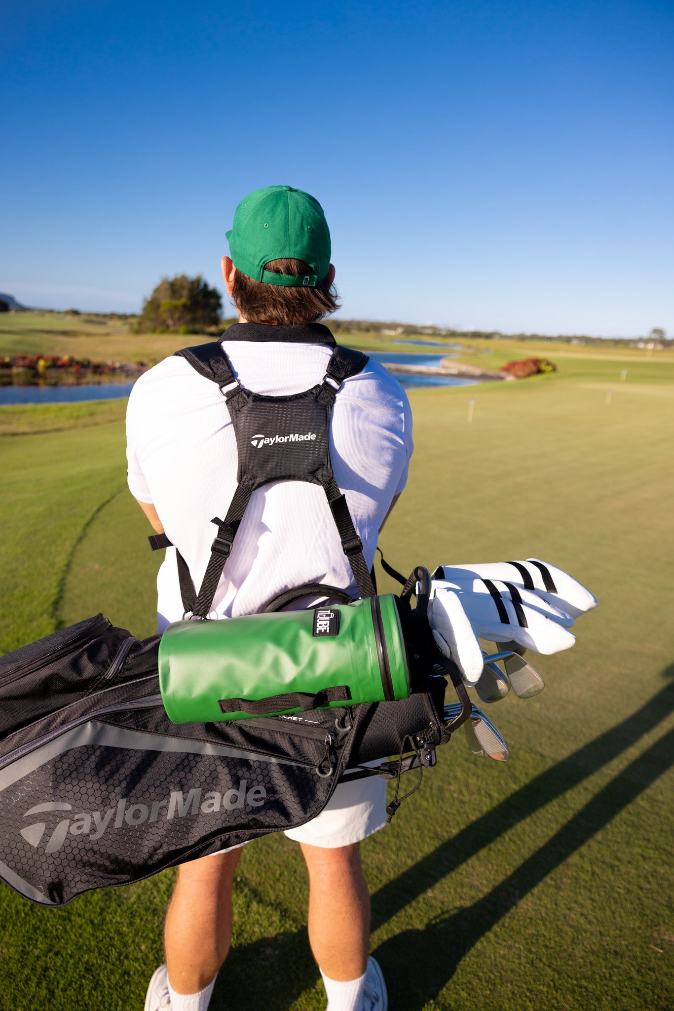 Tuube cooler bag - Green - Side view