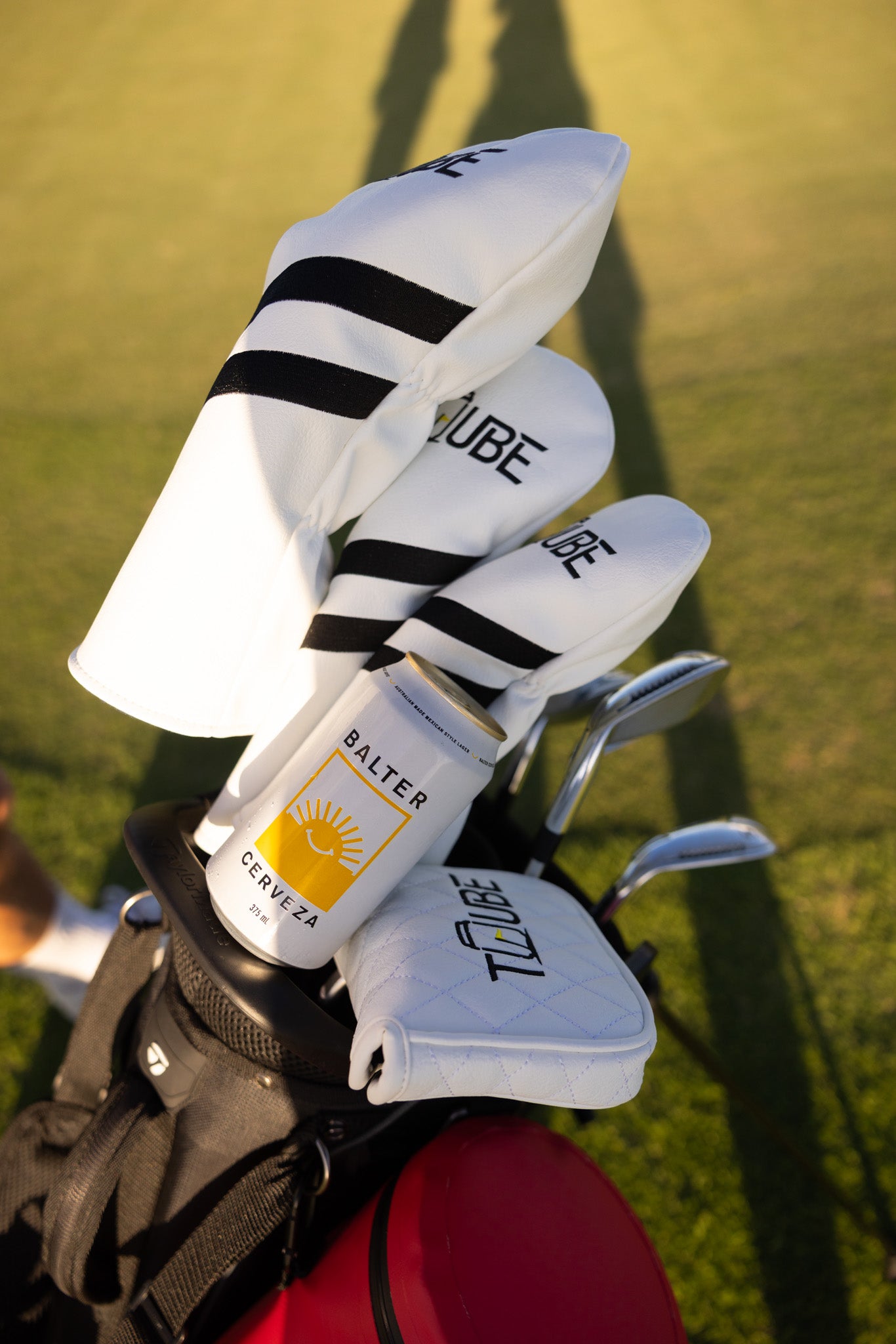 Tuube golf club head covers - Product in use view