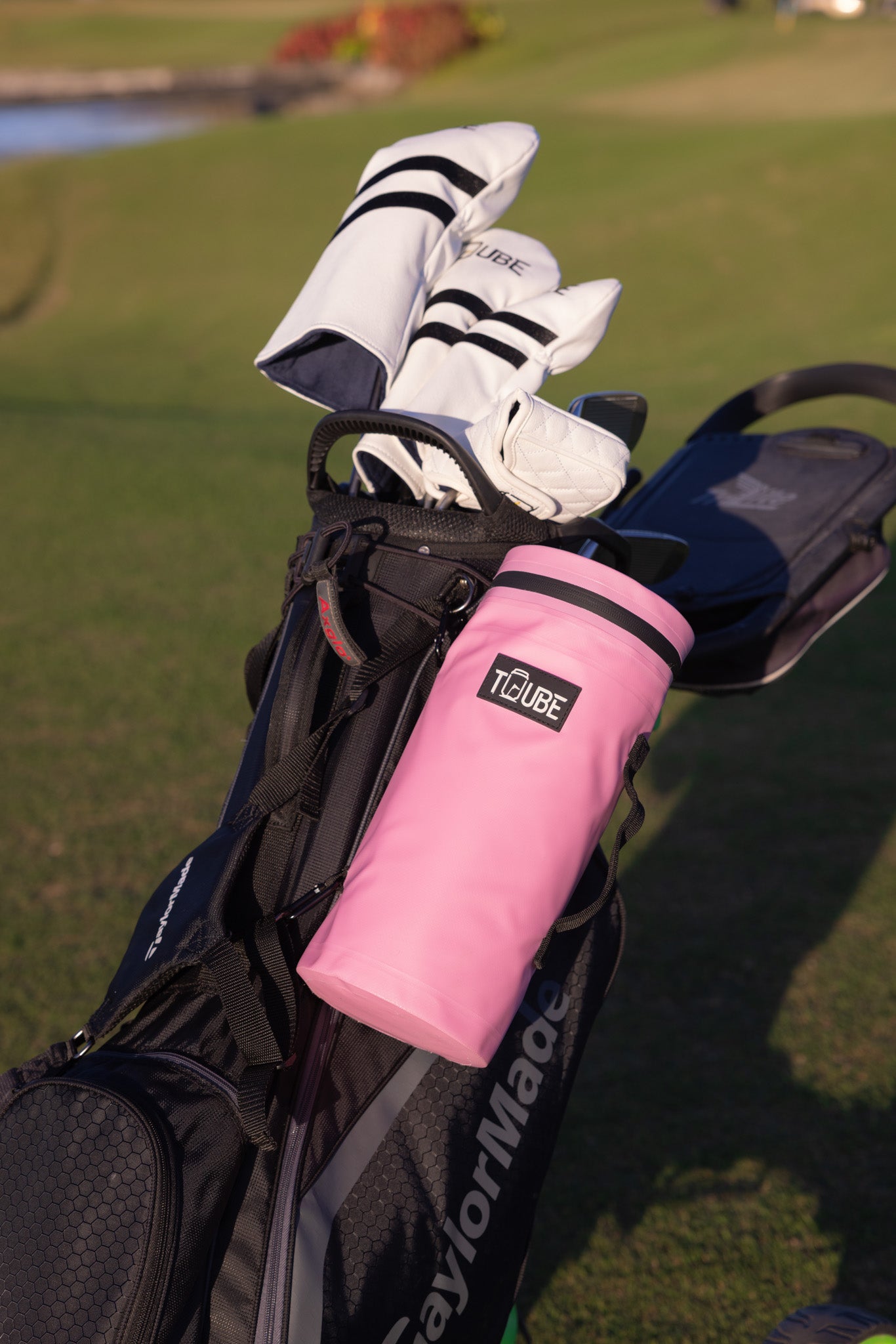 Tuube cooler bag - Pink - Front view