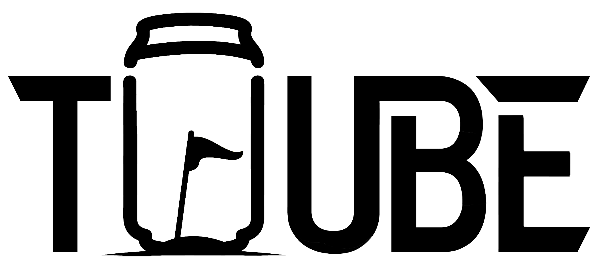 Tuube Logo - Blacked out